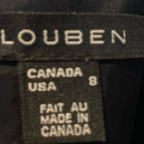 Louben Black Midi Dress - Picture 2 of 6